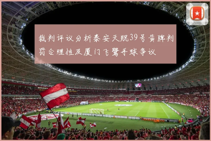 裁判评议分析泰安天贶39号黄牌判罚合理性及厦门飞鹭手球争议